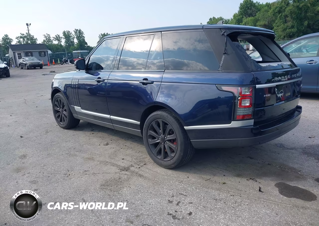 2016 Land Rover Range Rover 3.0L V6 Supercharged Hse VIN:SALGS2PF0GA293636 - 3