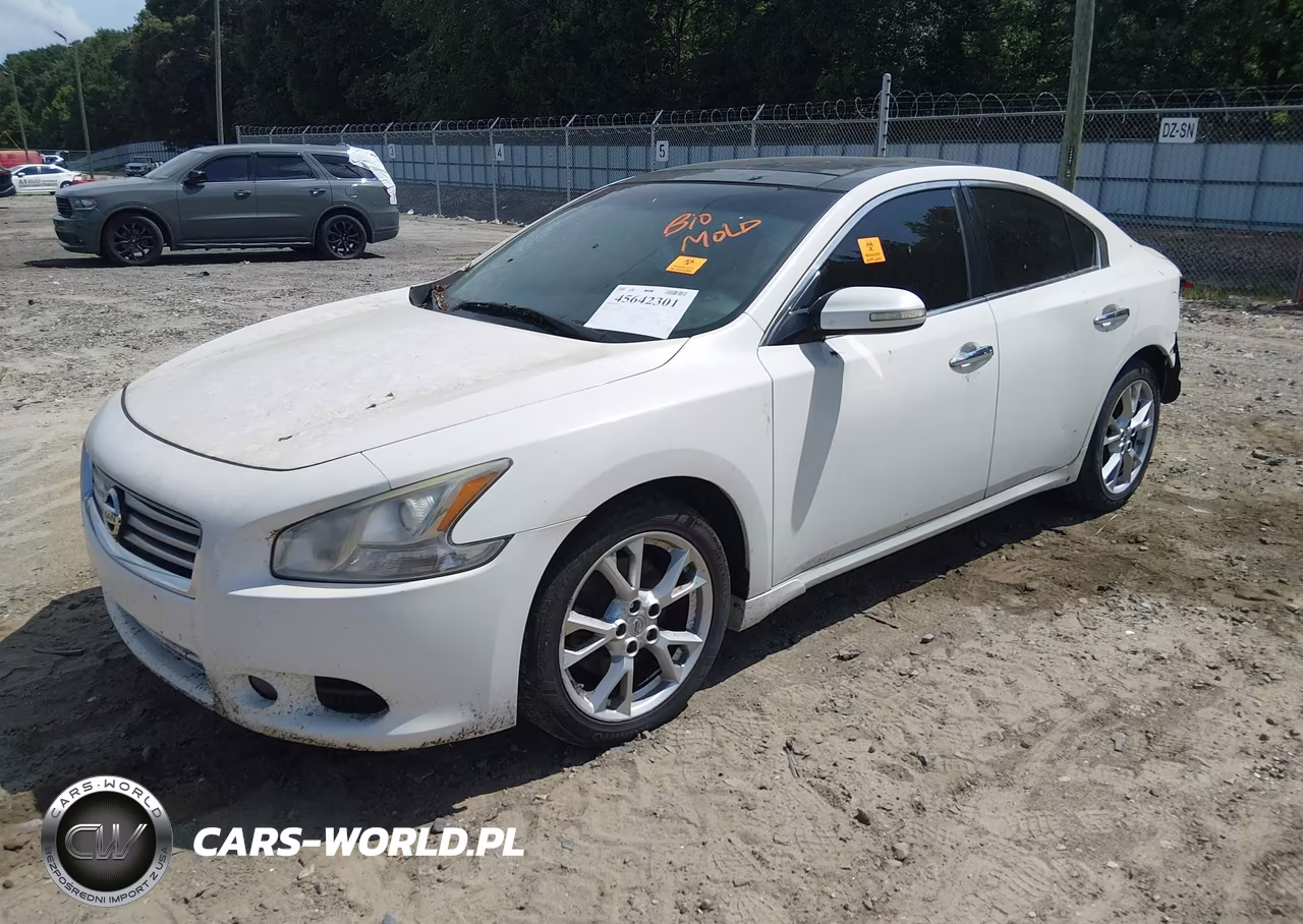 2012 Nissan Maxima 3.5 Sv VIN:1N4AA5AP9CC822847 - 2