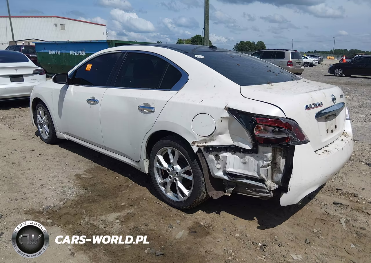 2012 Nissan Maxima 3.5 Sv VIN:1N4AA5AP9CC822847 - 3