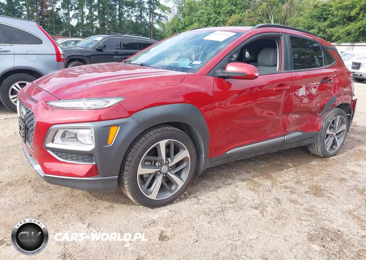 2021 Hyundai Kona Ultimate VIN:KM8K53A52MU657124 - 2