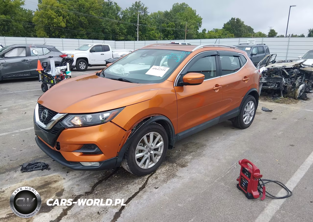 2021 Nissan Rogue Sport Sv Fwd Xtronic Cvt VIN:JN1BJ1BV5MW319968 - 2