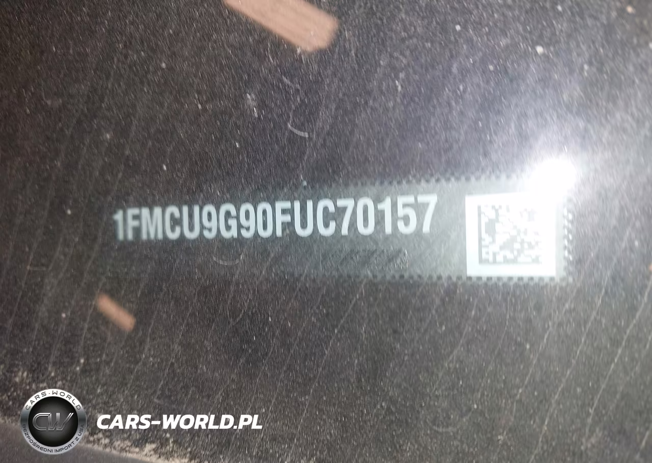 2015 Ford Escape Se VIN:1FMCU9G90FUC70157 - 9
