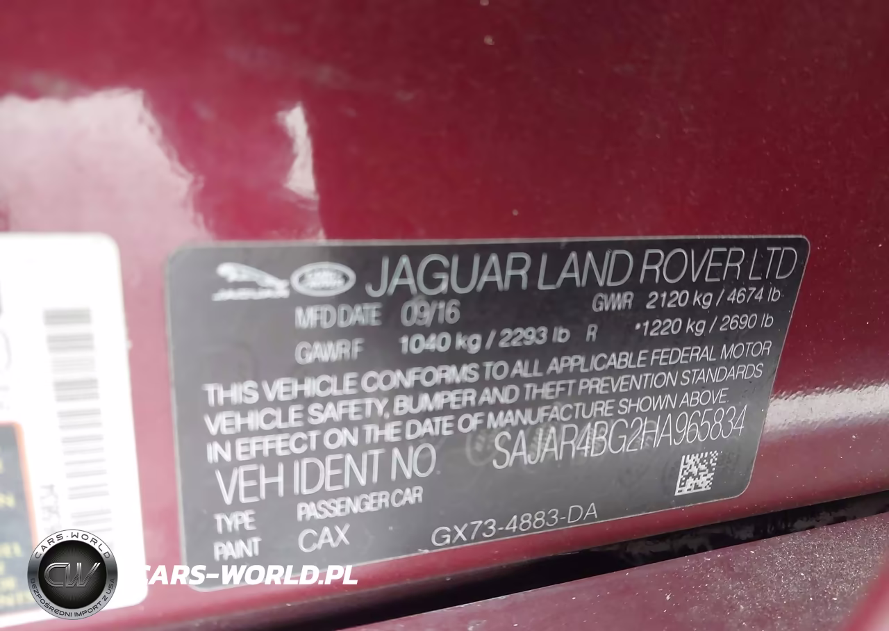 2017 Jaguar Xe 25T VIN:SAJAR4BG2HA965834 - 9