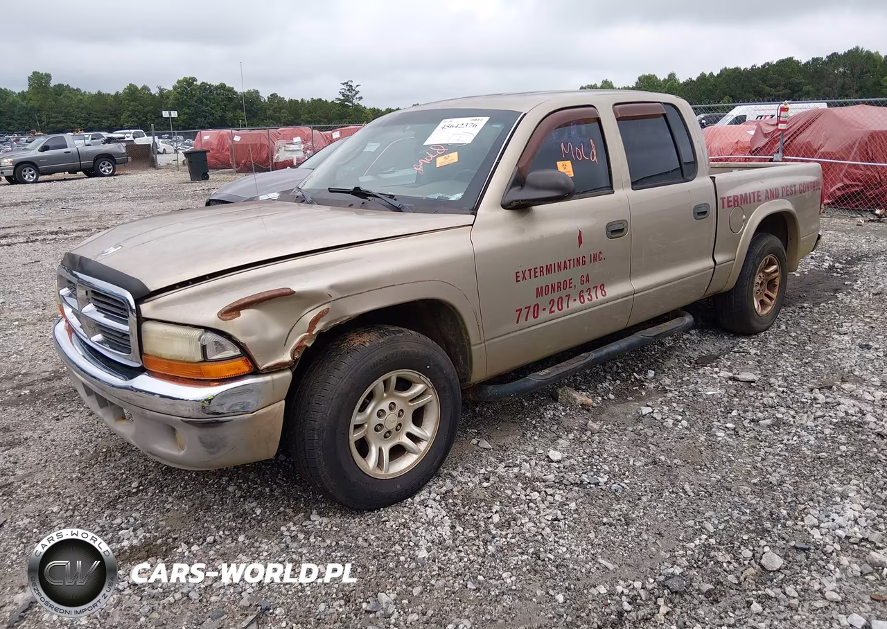 2004 Dodge Dakota Slt VIN:1D7HL48N54S616407 - 2
