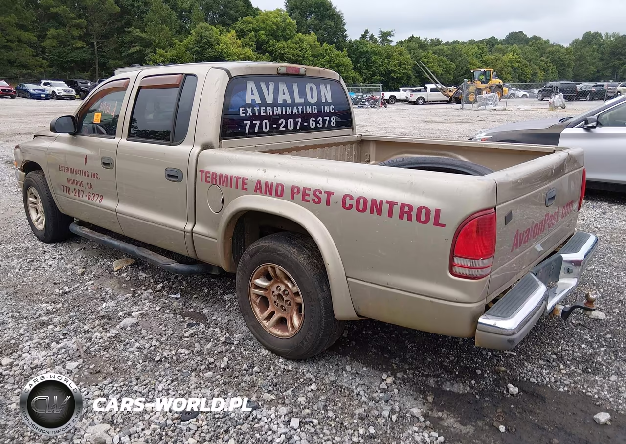2004 Dodge Dakota Slt VIN:1D7HL48N54S616407 - 3