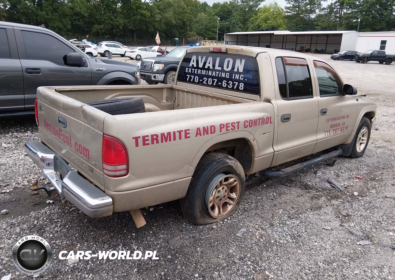 2004 Dodge Dakota Slt VIN:1D7HL48N54S616407 - 4