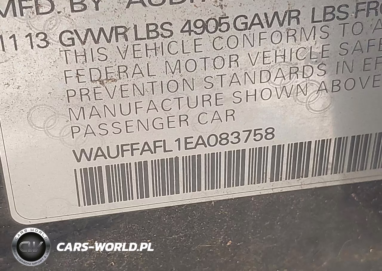 2014 Audi A4 2.0T Premium VIN:WAUFFAFL1EA083758 - 9