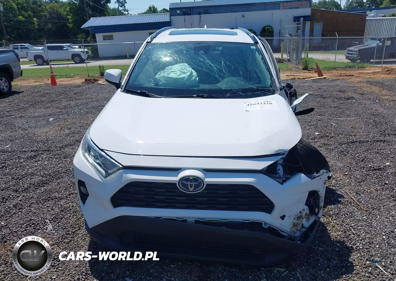 2021 Toyota Rav4 Hybrid Xle VIN:4T3RWRFV8MU023718 - 12