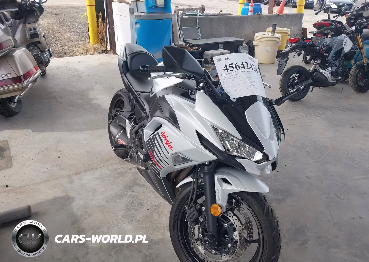 2026 Kawasaki Ex650 P VIN:ML5EXEP11TDAH1369 - 1
