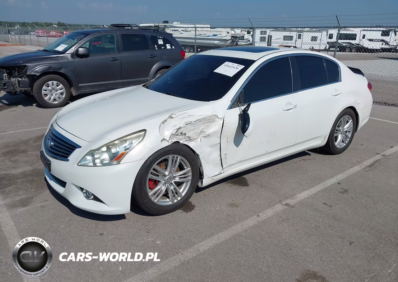 2013 Infiniti G37 VIN:JN1CV6AR4DM353907 - 2