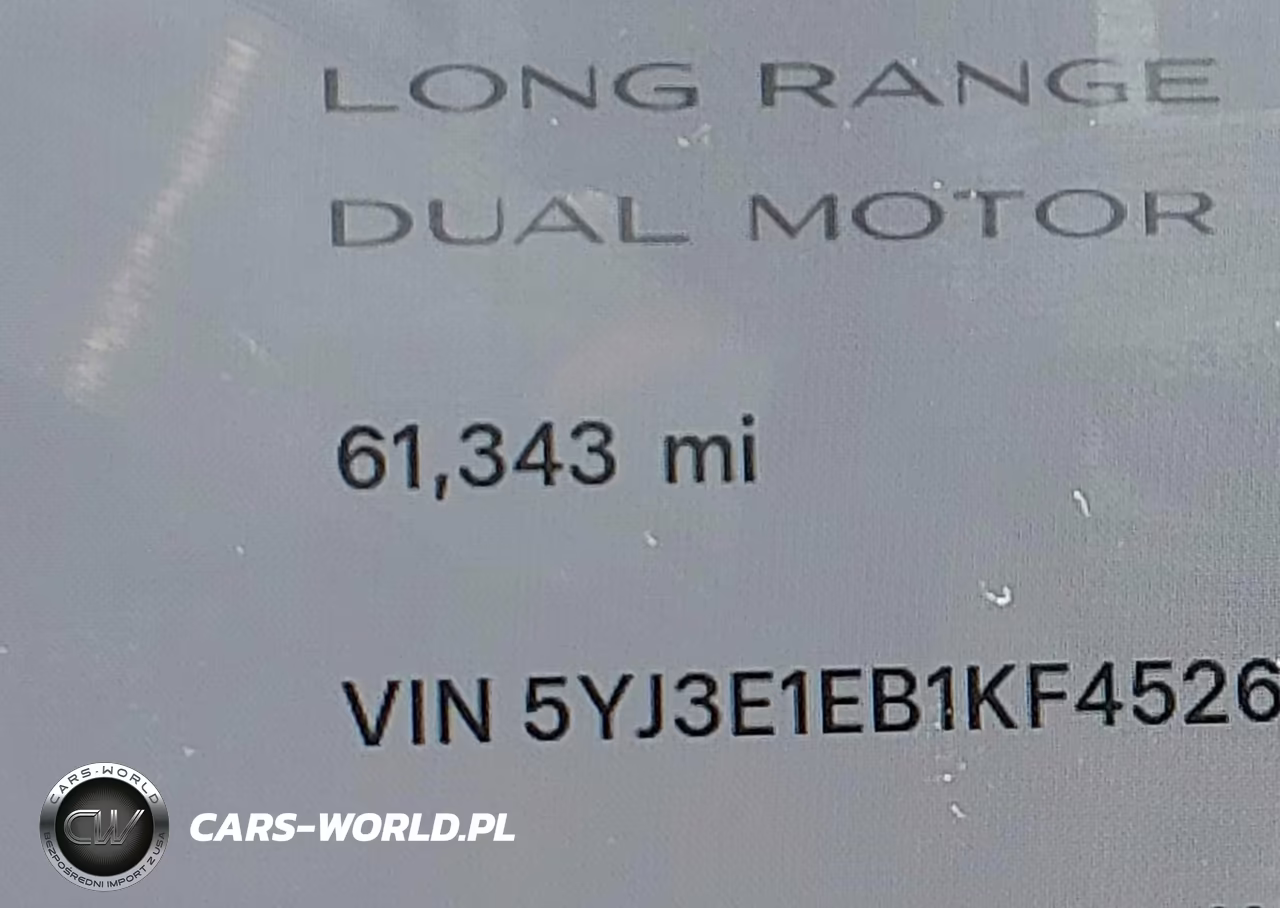 2019 Tesla Model 3 Long Range-Performance VIN:5YJ3E1EB1KF452607 - 15