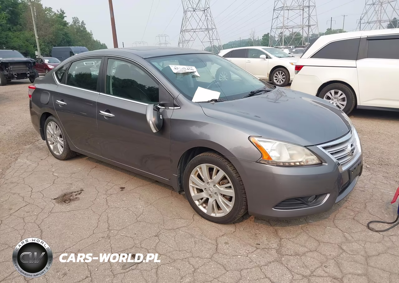 2015 Nissan Sentra Sl VIN:3N1AB7AP9FY227983 - 1