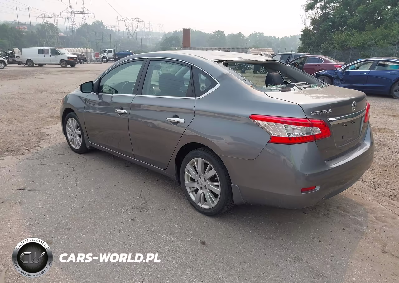 2015 Nissan Sentra Sl VIN:3N1AB7AP9FY227983 - 3
