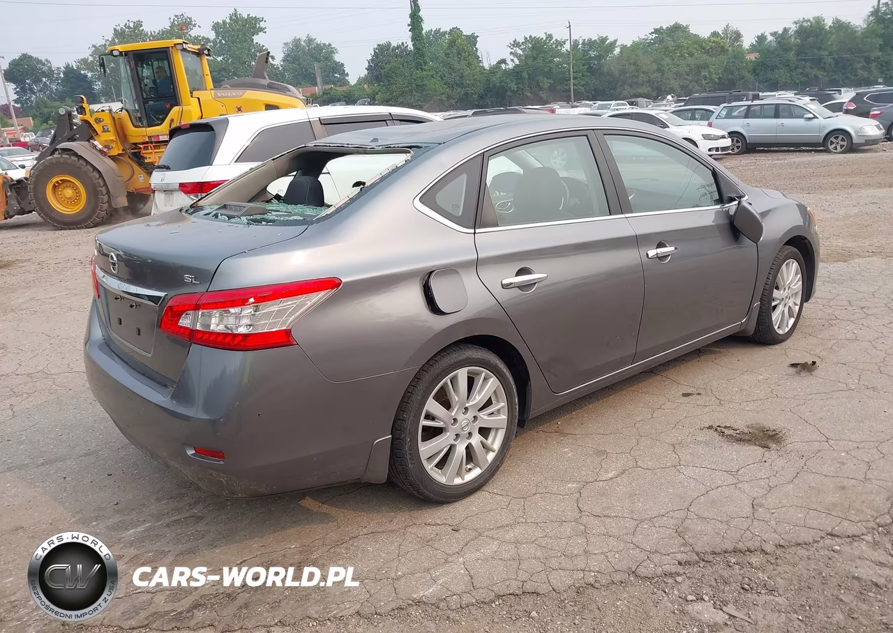 2015 Nissan Sentra Sl VIN:3N1AB7AP9FY227983 - 4