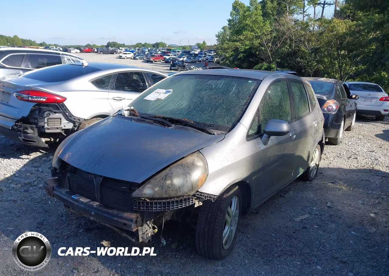 2007 Honda Fit Sport VIN:JHMGD38667S034163 - 2