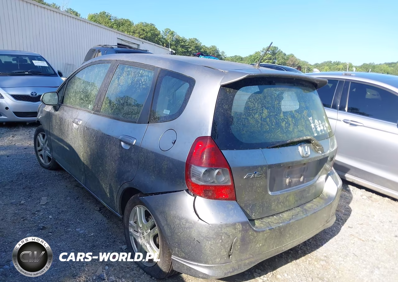 2007 Honda Fit Sport VIN:JHMGD38667S034163 - 3
