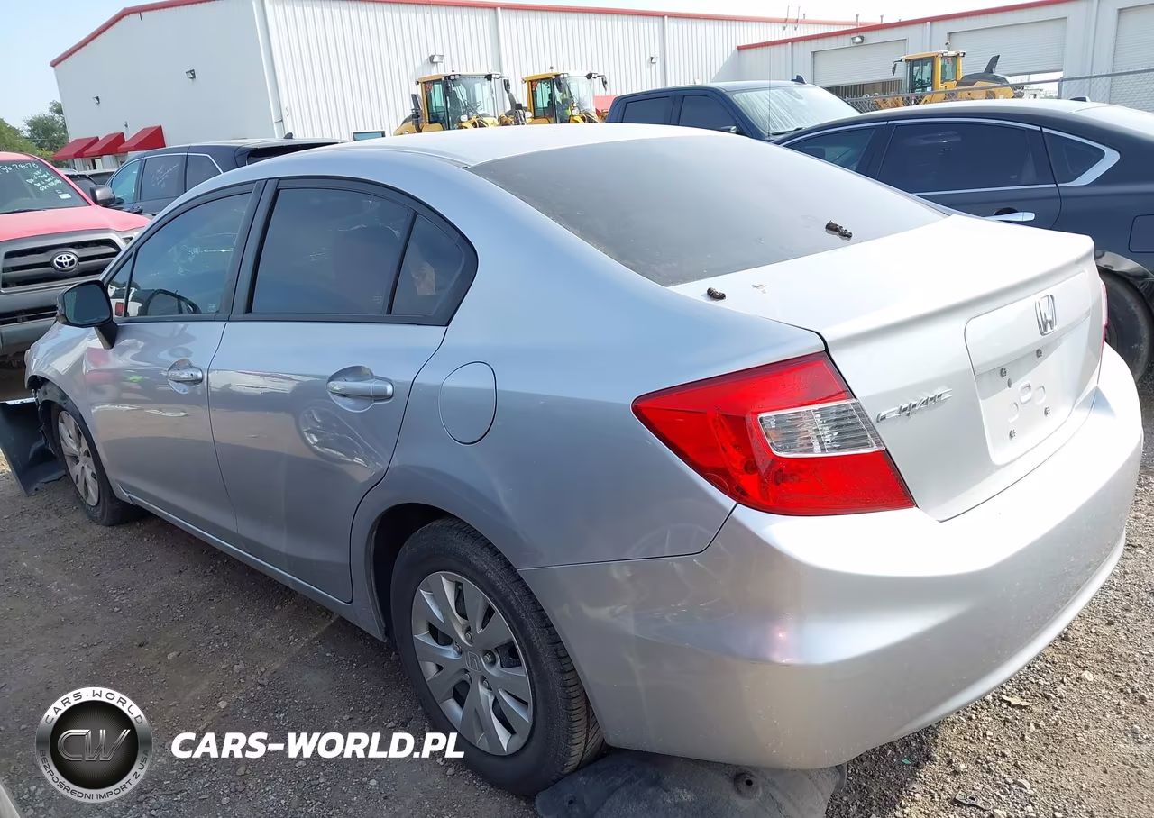 2012 Honda Civic Lx VIN:19XFB2F58CE013013 - 13