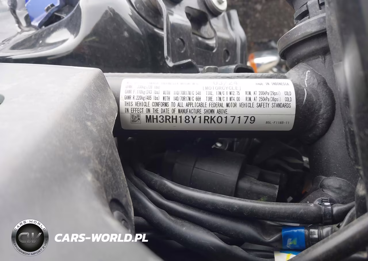 2024 Yamaha Yzfr3 A VIN:MH3RH18Y1RK017179 - 10