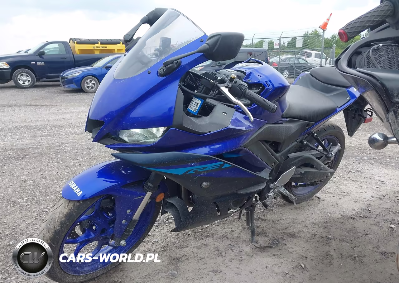 2024 Yamaha Yzfr3 A VIN:MH3RH18Y1RK017179 - 2