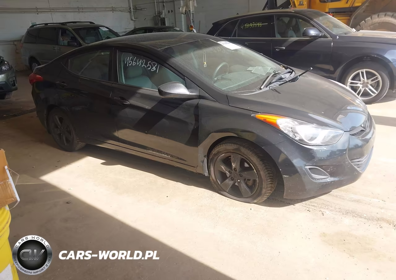 2013 Hyundai Elantra Gls VIN:5NPDH4AE8DH231300 - 1
