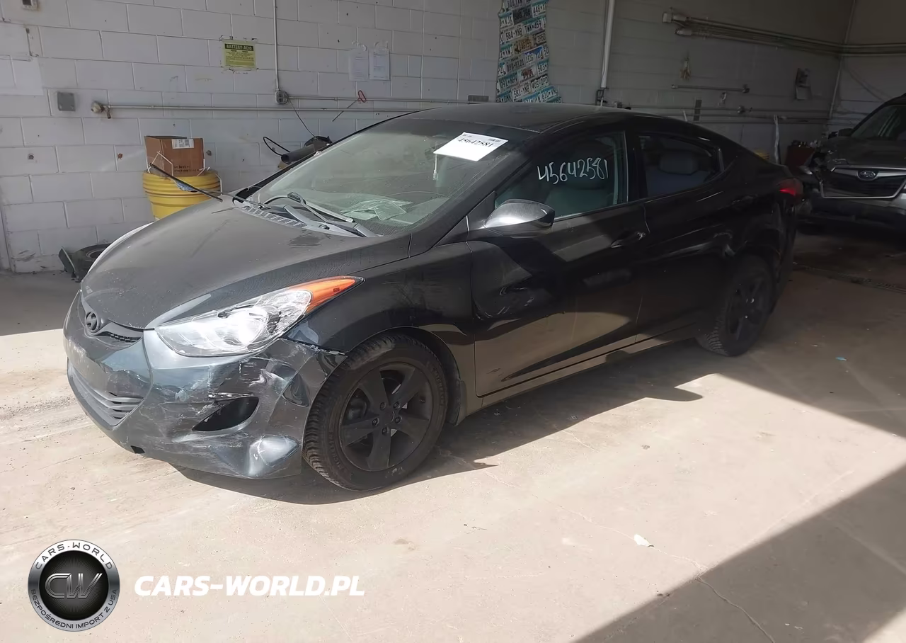 2013 Hyundai Elantra Gls VIN:5NPDH4AE8DH231300 - 2