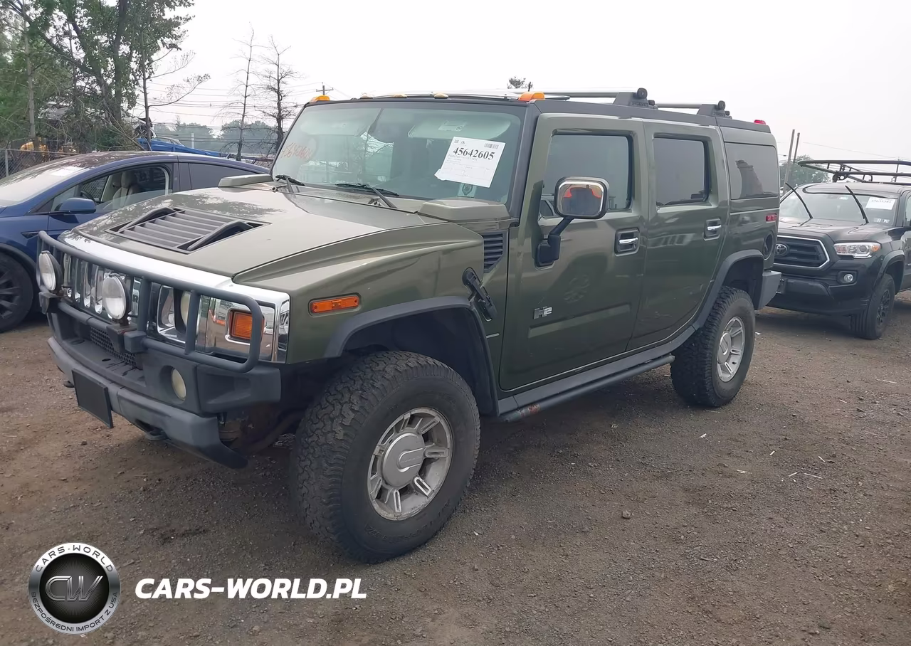 2003 Hummer H2 VIN:5GRGN23U13H129475 - 2