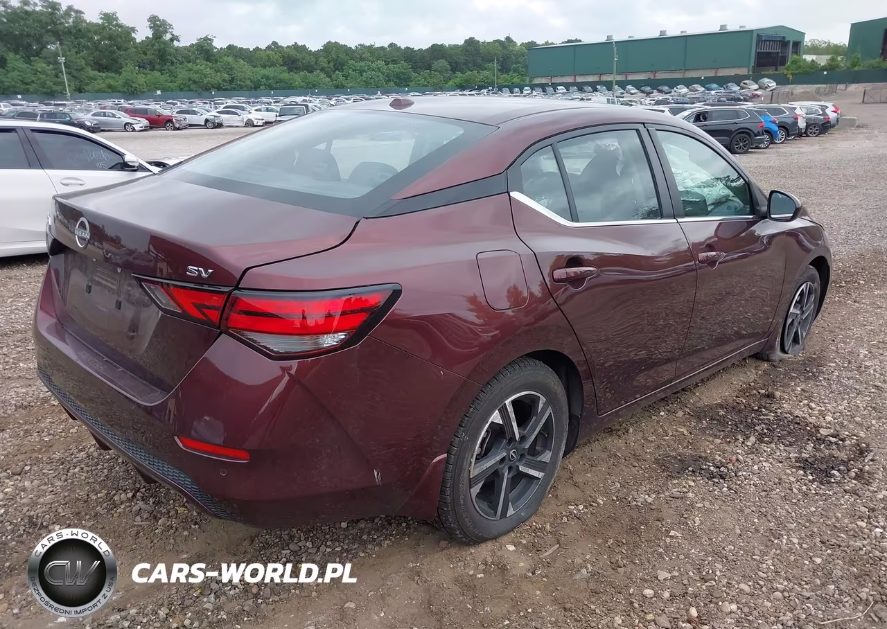 2024 Nissan Sentra Sv Xtronic Cvt VIN:3N1AB8CV6RY204473 - 4