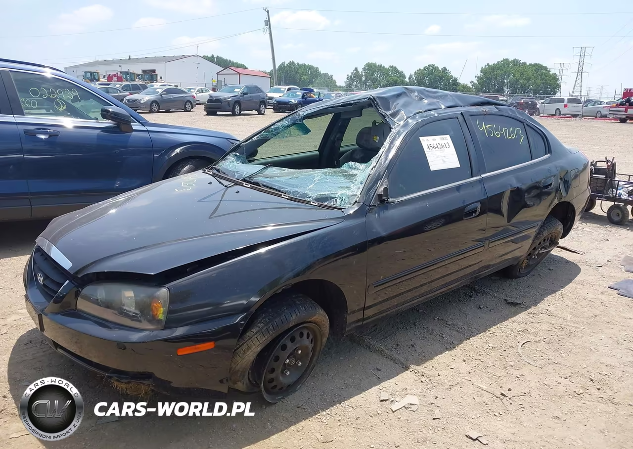 2005 Hyundai Elantra Gls-Gt VIN:KMHDN46D05U936474 - 2