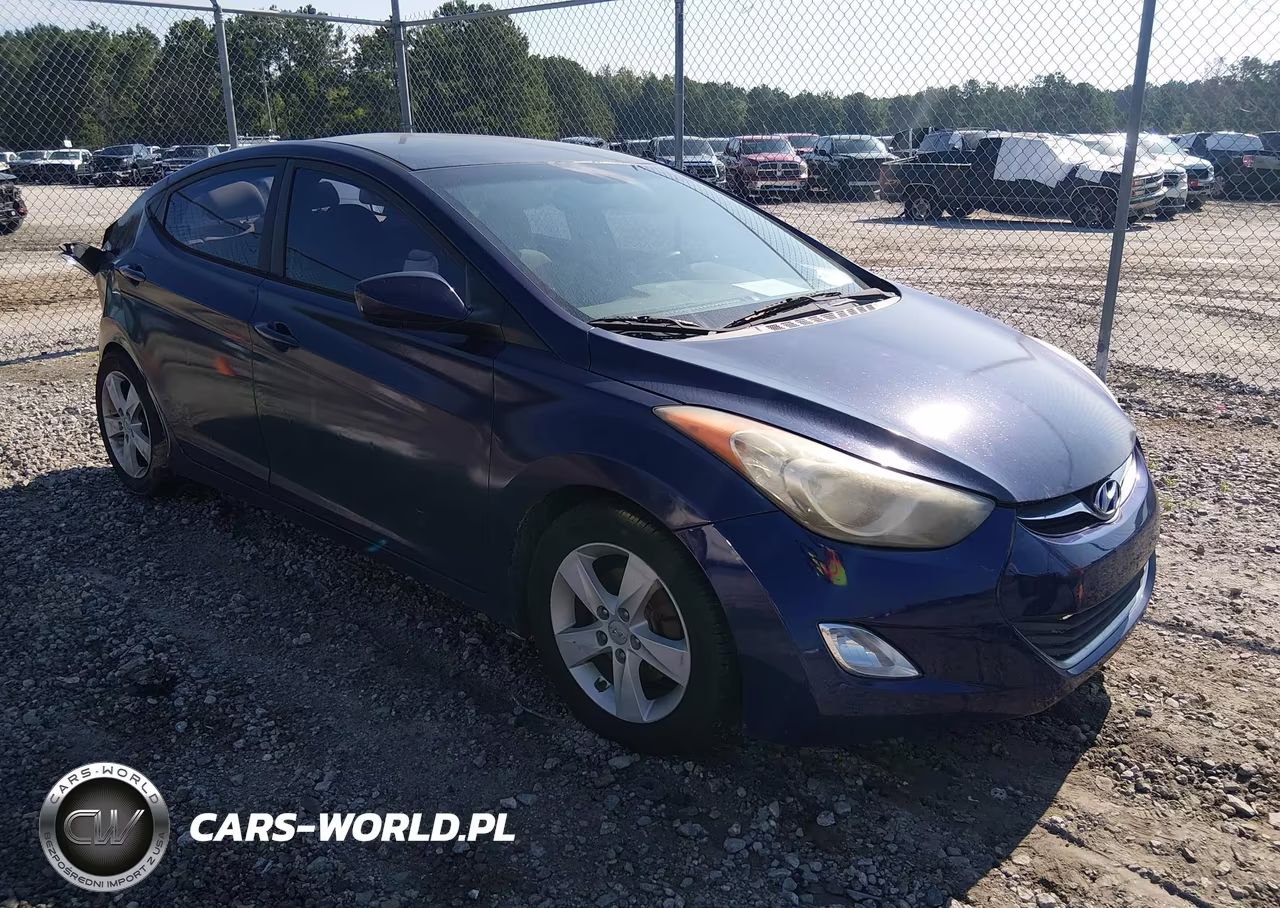 2013 Hyundai Elantra Gls VIN:5NPDH4AEXDH205894 - 1
