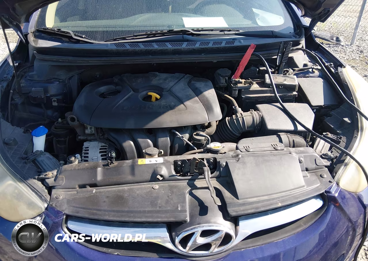 2013 Hyundai Elantra Gls VIN:5NPDH4AEXDH205894 - 10