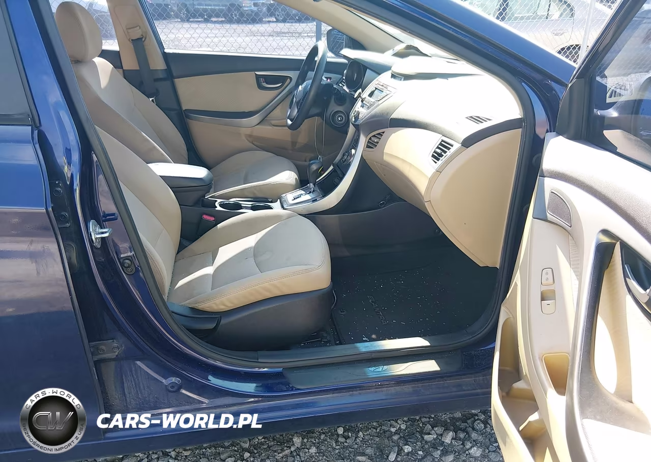 2013 Hyundai Elantra Gls VIN:5NPDH4AEXDH205894 - 5