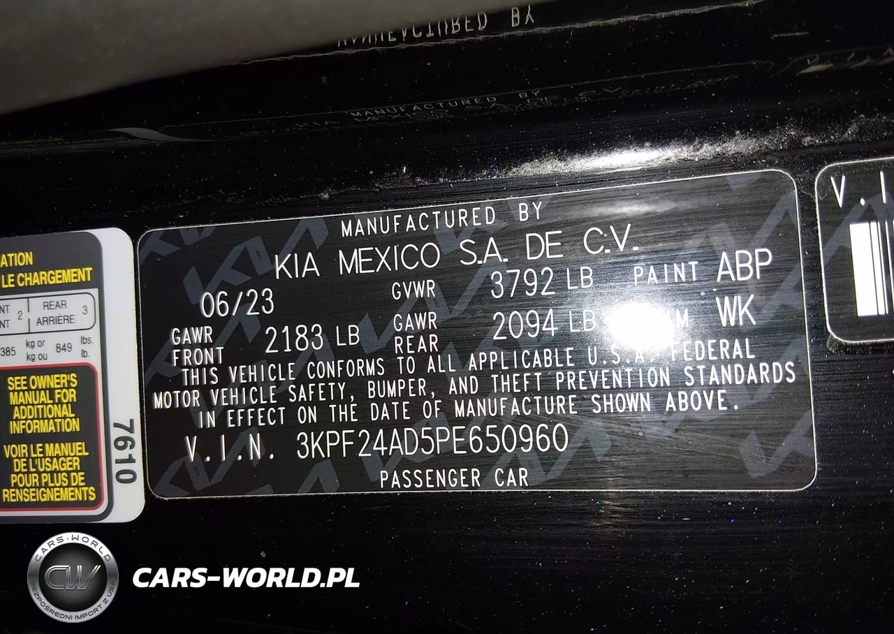 2023 Kia Forte Lxs VIN:3KPF24AD5PE650960 - 9