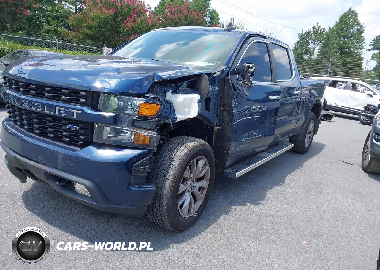 2021 Chevrolet Silverado 1500 Custom VIN:1GCPYBEK3MZ218934 - 2