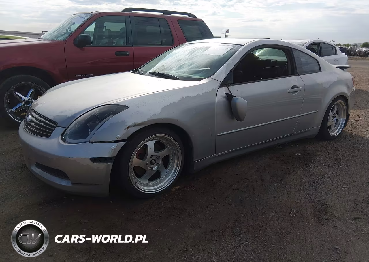 2003 Infiniti G35 Base W-Leather VIN:JNKCV54E63M225293 - 2