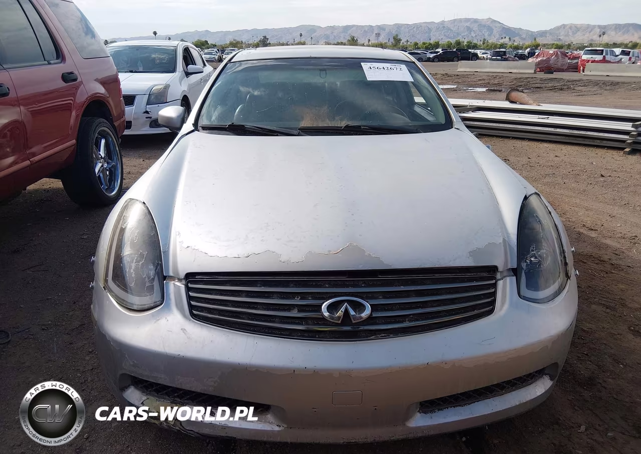 2003 Infiniti G35 Base W-Leather VIN:JNKCV54E63M225293 - 6