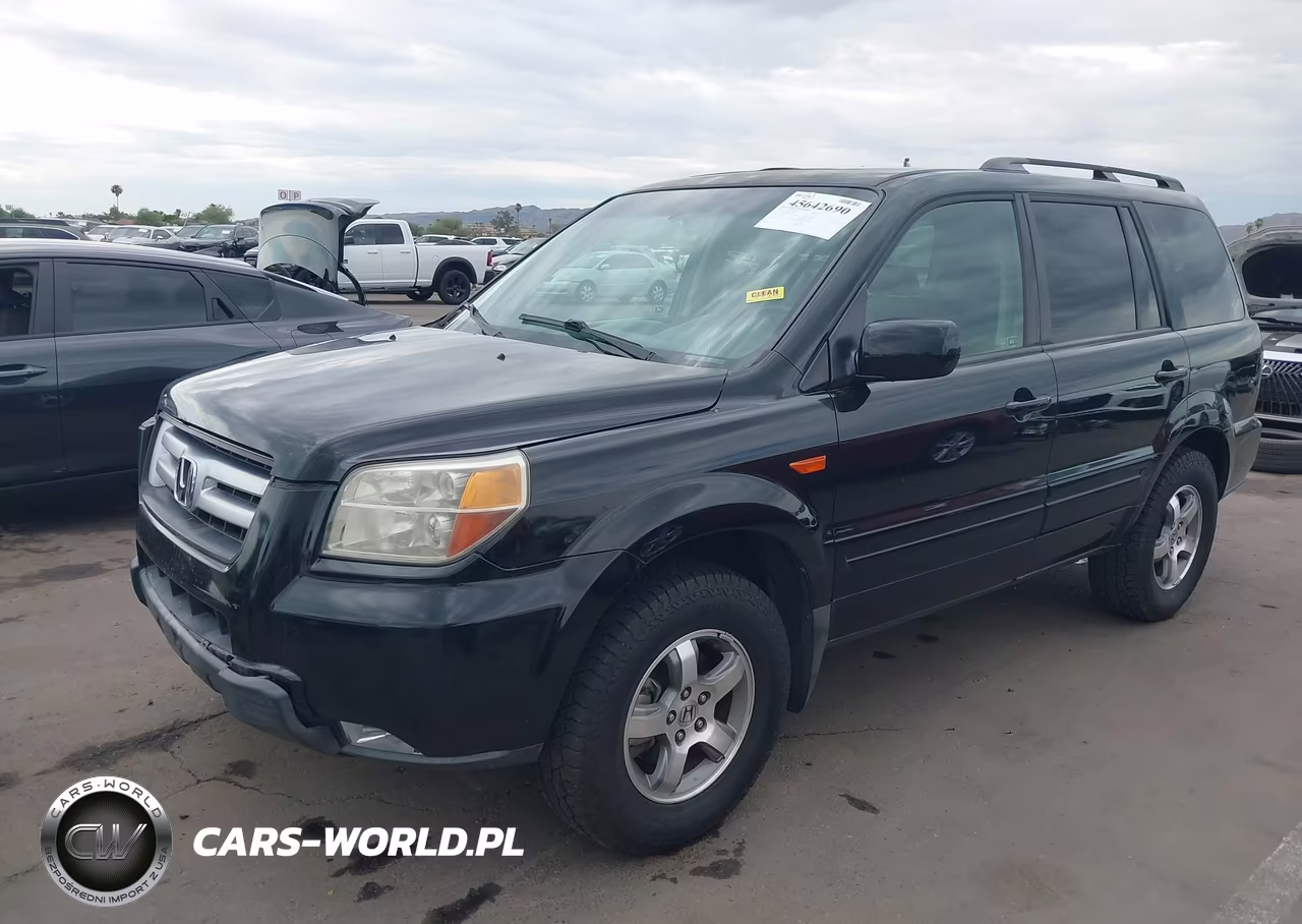 2008 Honda Pilot Ex-L VIN:5FNYF28708B001323 - 2