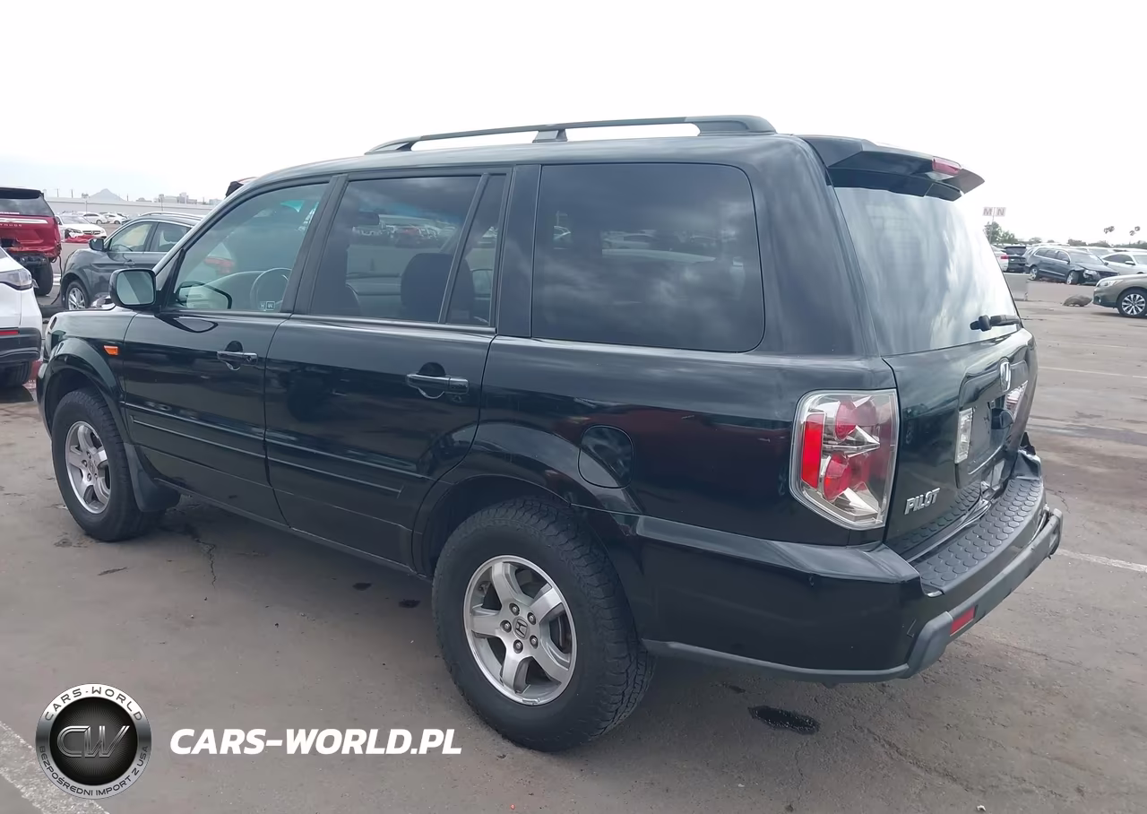 2008 Honda Pilot Ex-L VIN:5FNYF28708B001323 - 3
