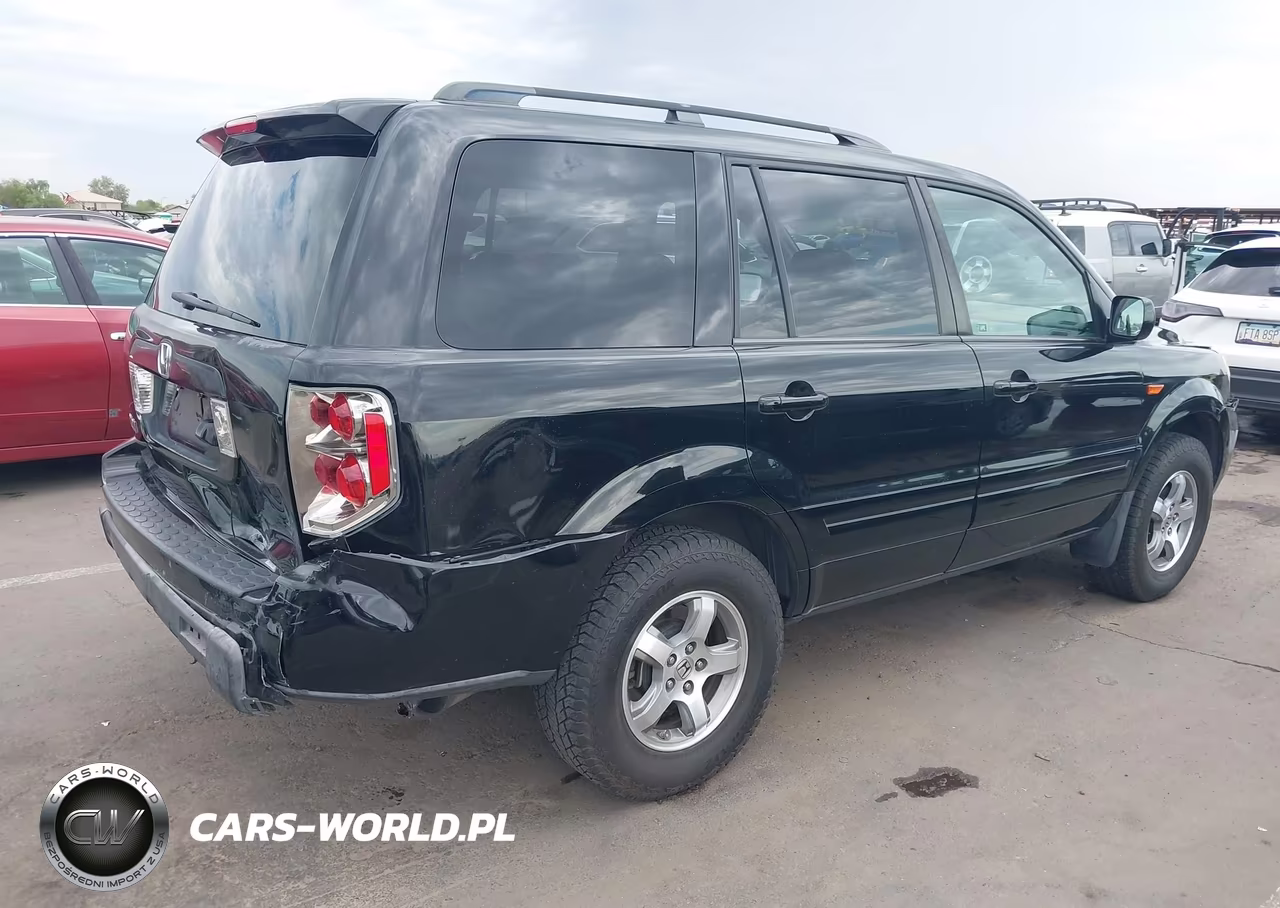 2008 Honda Pilot Ex-L VIN:5FNYF28708B001323 - 4