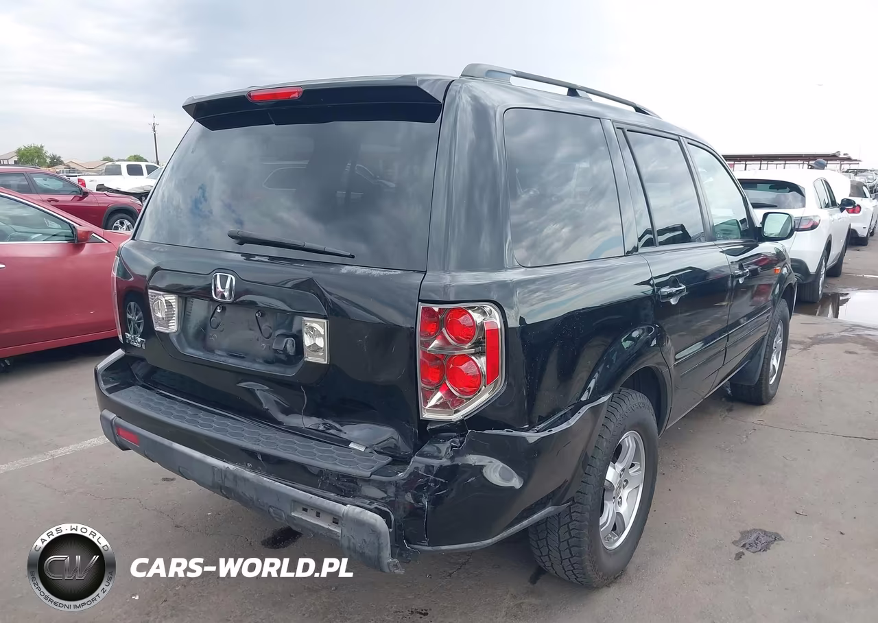 2008 Honda Pilot Ex-L VIN:5FNYF28708B001323 - 6