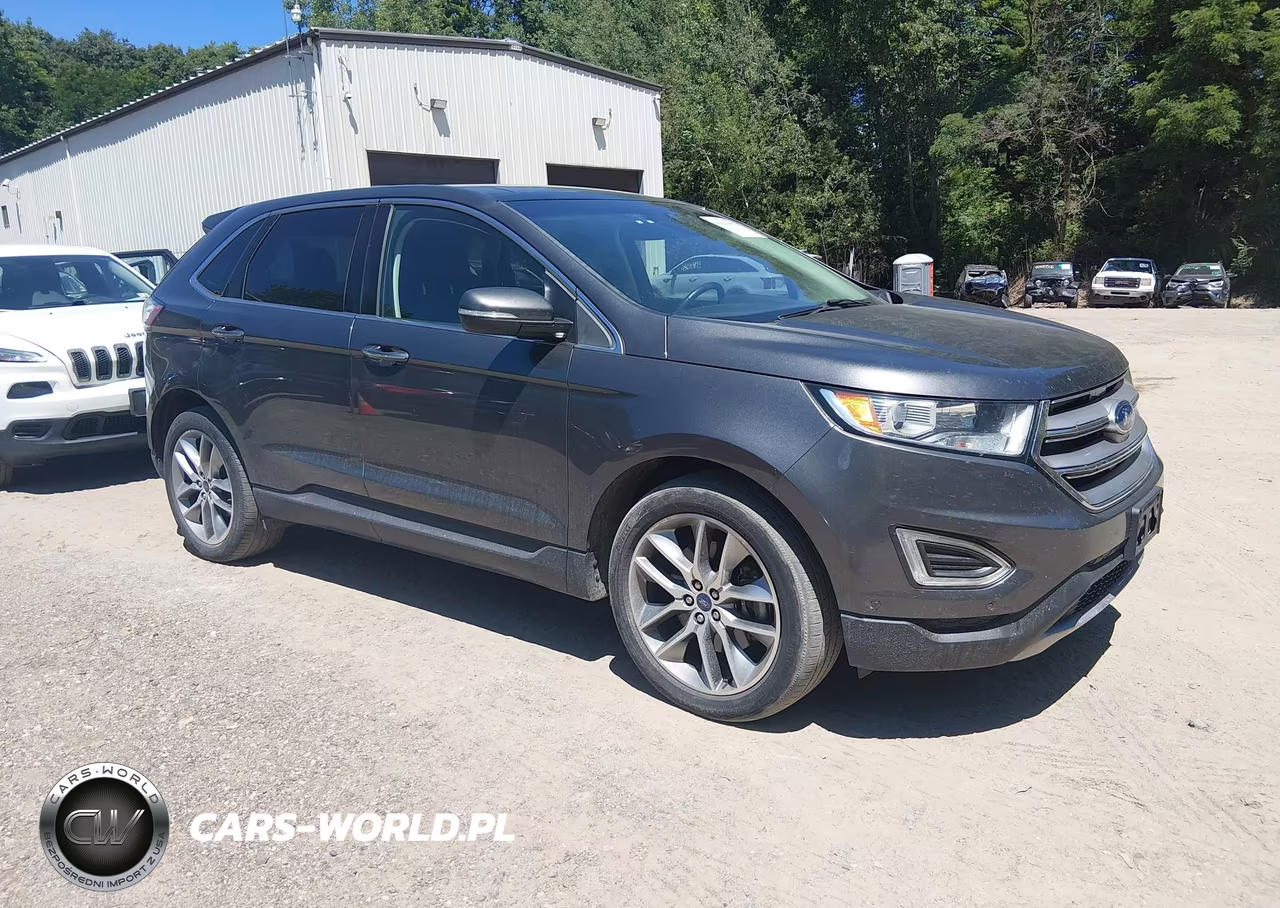 2017 Ford Edge Titanium VIN:2FMPK4K86HBC14628 - 1