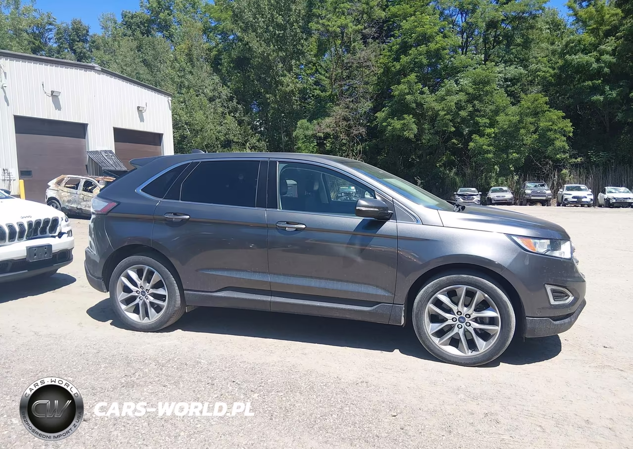 2017 Ford Edge Titanium VIN:2FMPK4K86HBC14628 - 13