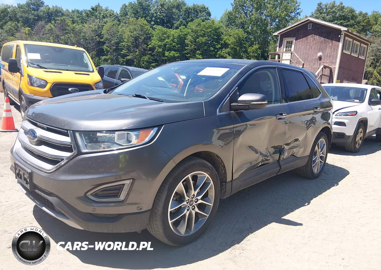 2017 Ford Edge Titanium VIN:2FMPK4K86HBC14628 - 2
