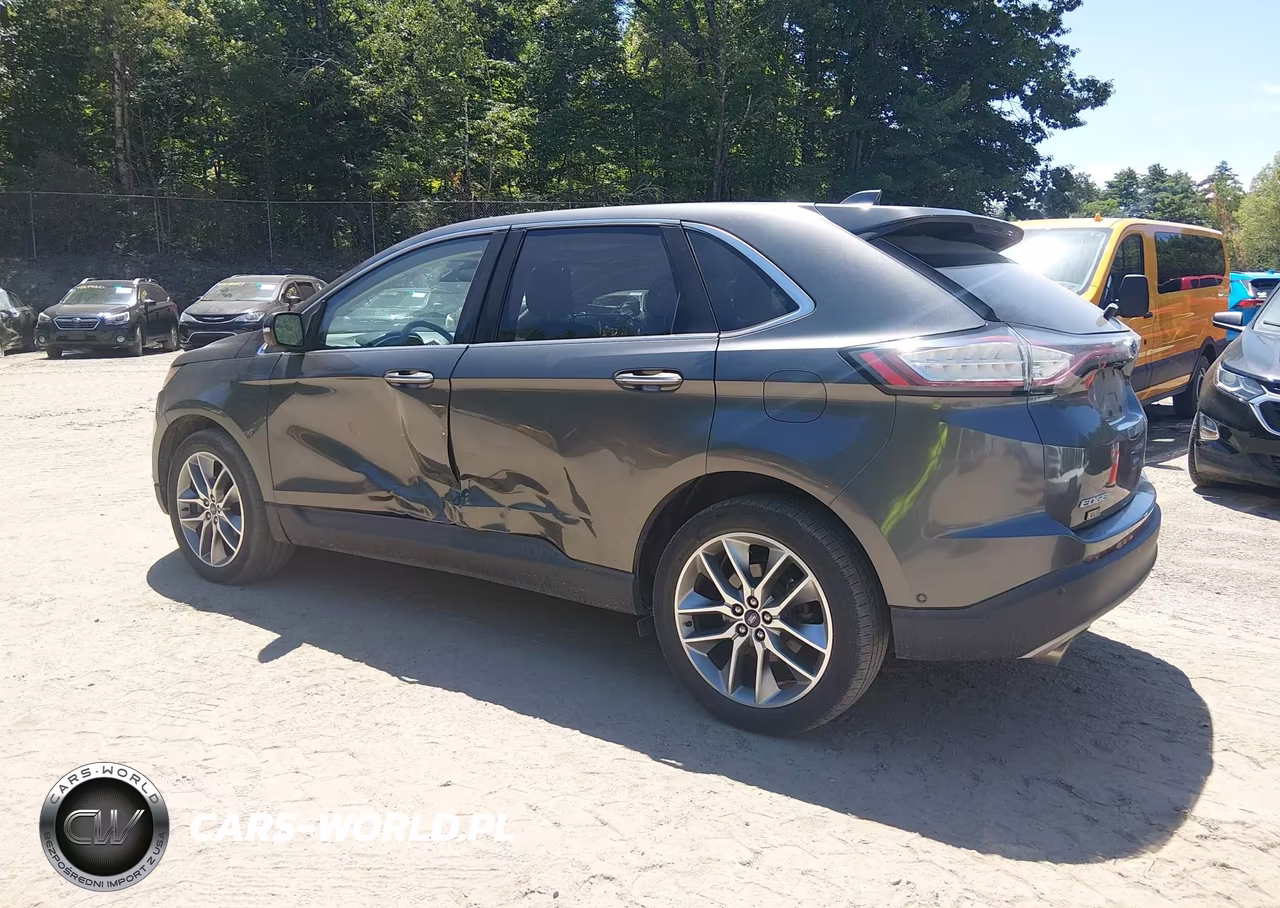 2017 Ford Edge Titanium VIN:2FMPK4K86HBC14628 - 3