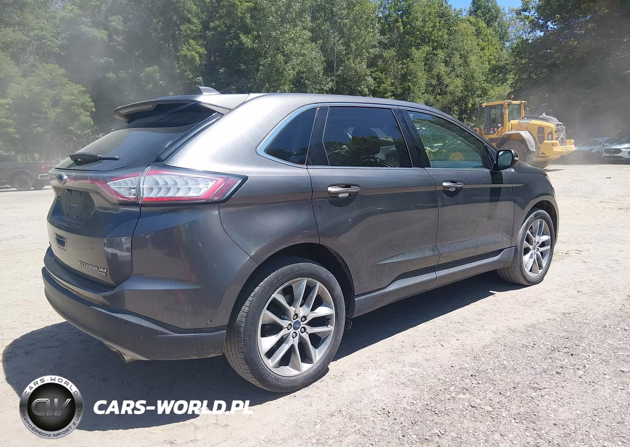 2017 Ford Edge Titanium VIN:2FMPK4K86HBC14628 - 4