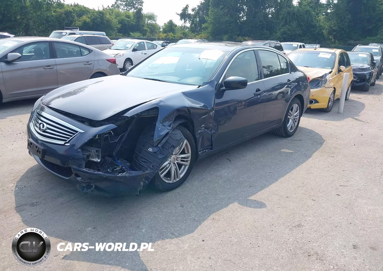 2013 Infiniti G37X VIN:JN1CV6AR0DM355122 - 2