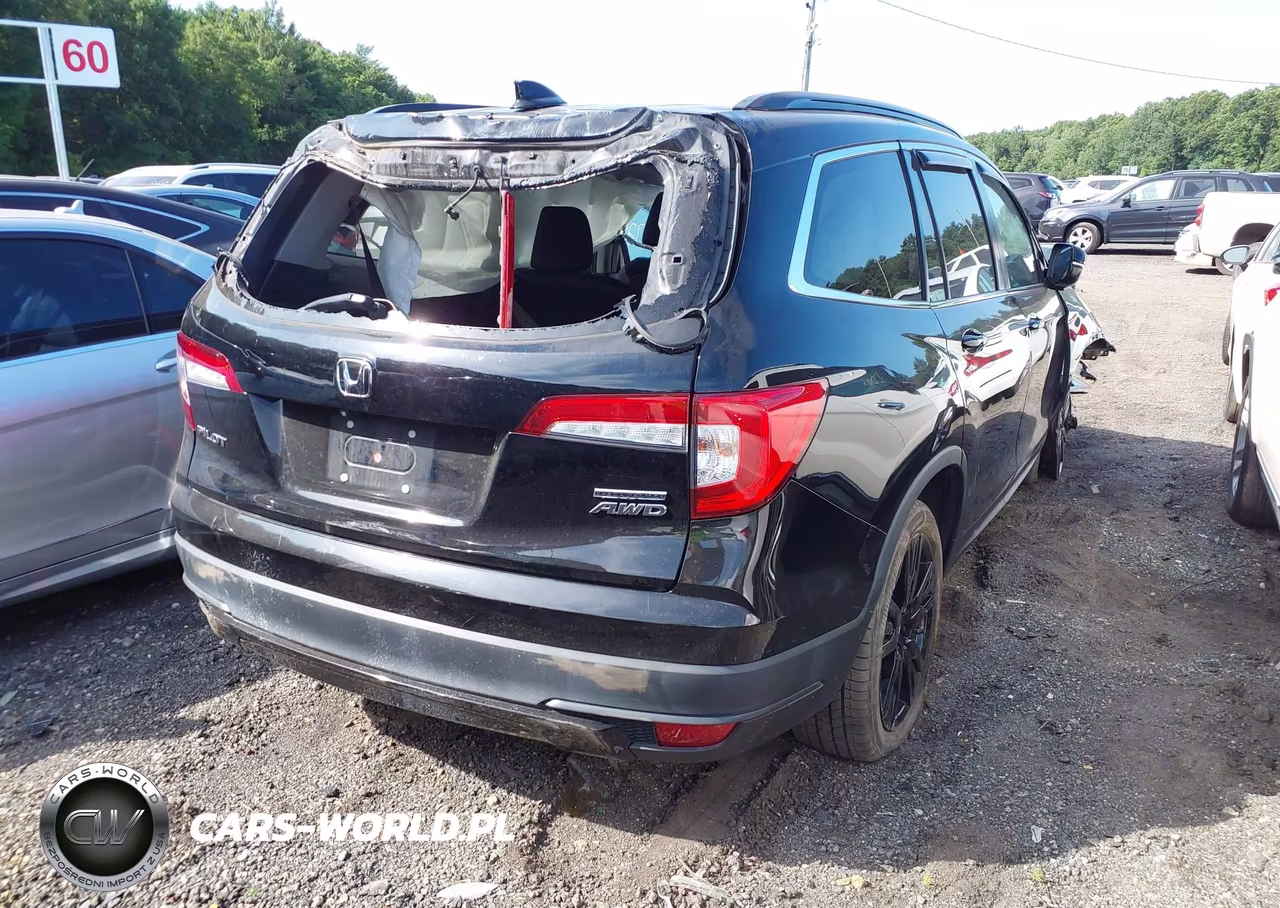 2022 Honda Pilot Awd Special Edition VIN:5FNYF6H29NB004941 - 4