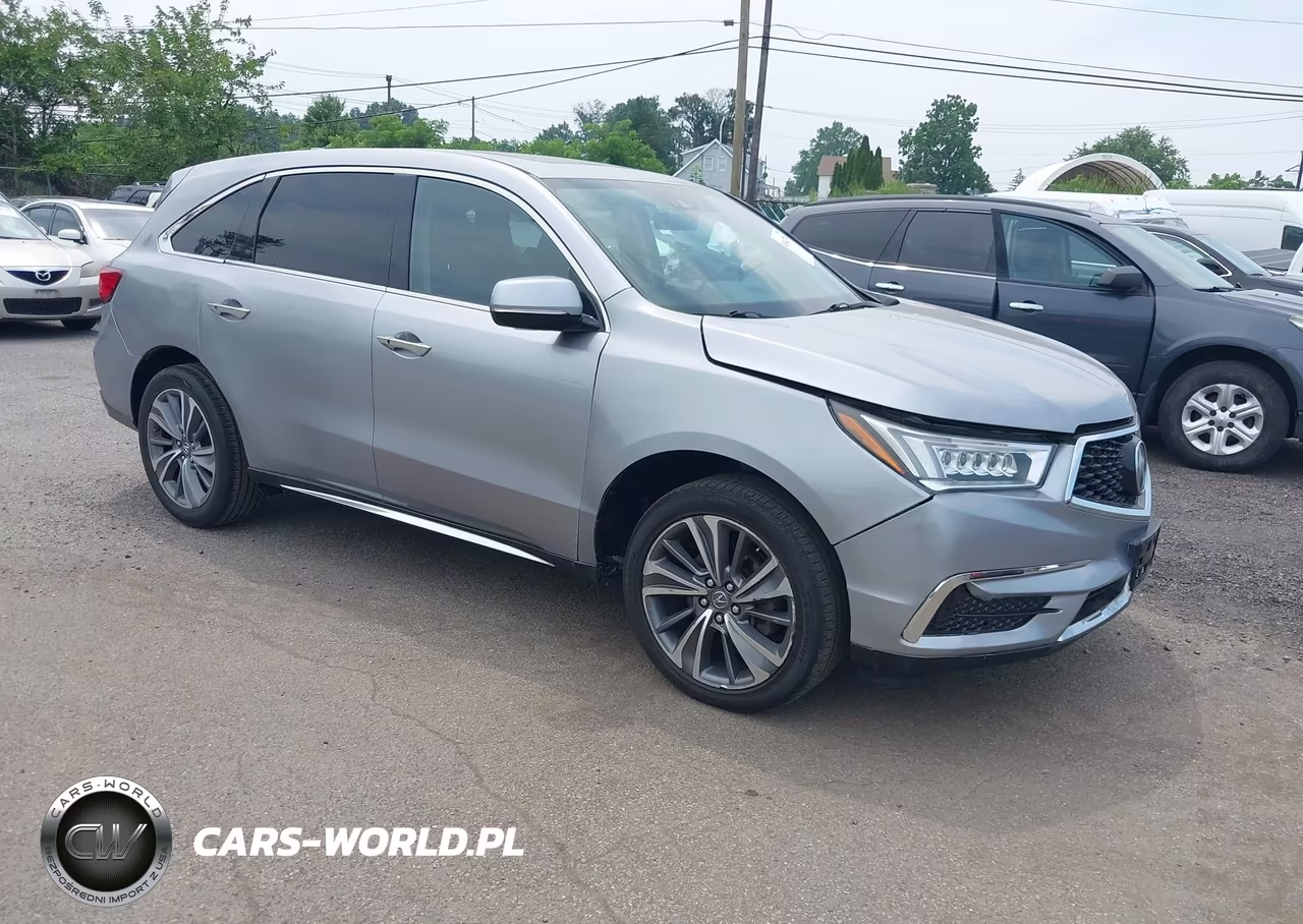2017 Acura Mdx Technology Package VIN:5FRYD4H51HB000678 - 1