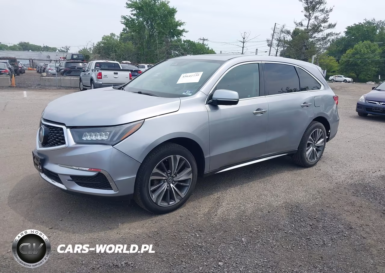 2017 Acura Mdx Technology Package VIN:5FRYD4H51HB000678 - 2