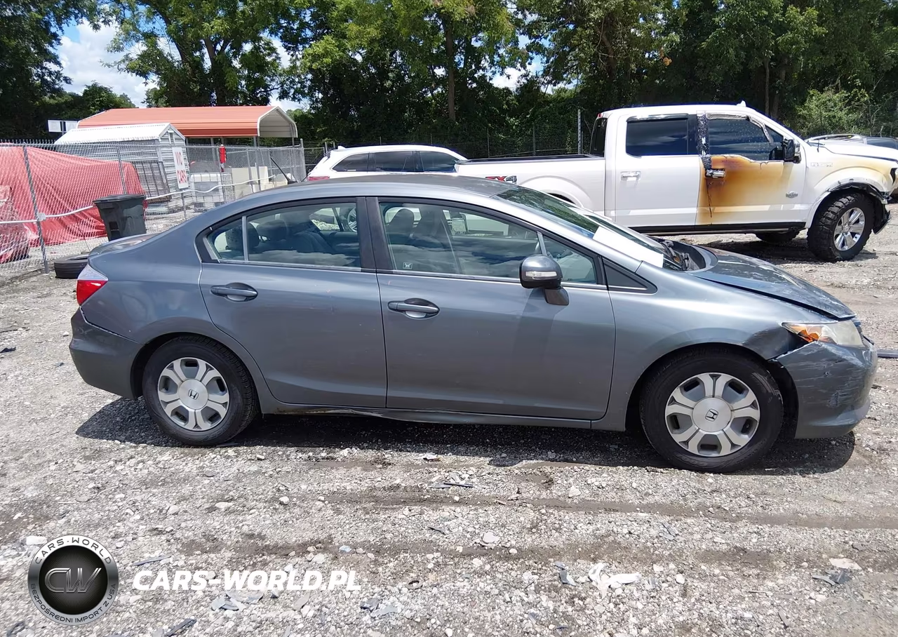 2012 Honda Civic Hybrid VIN:JHMFB4F20CS003590 - 13