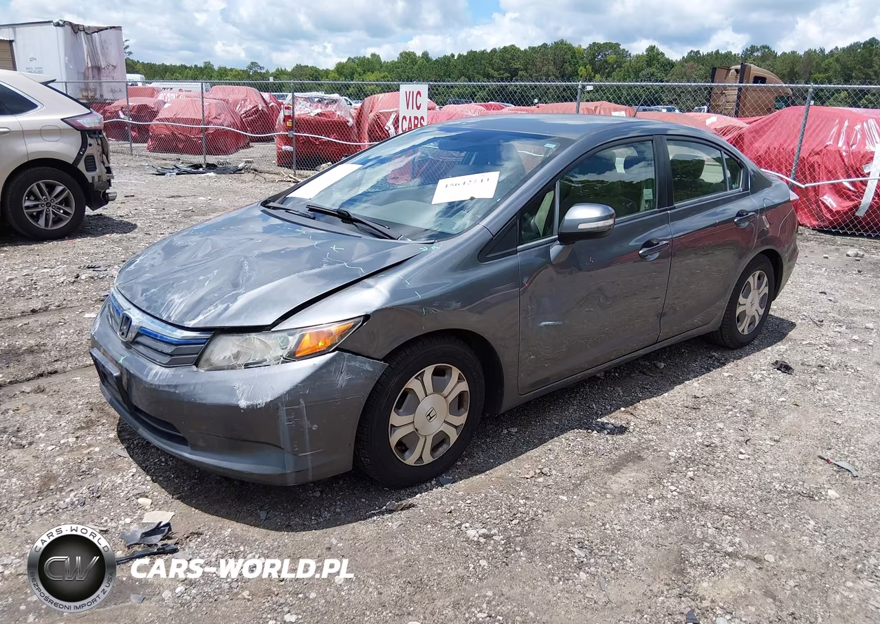 2012 Honda Civic Hybrid VIN:JHMFB4F20CS003590 - 2